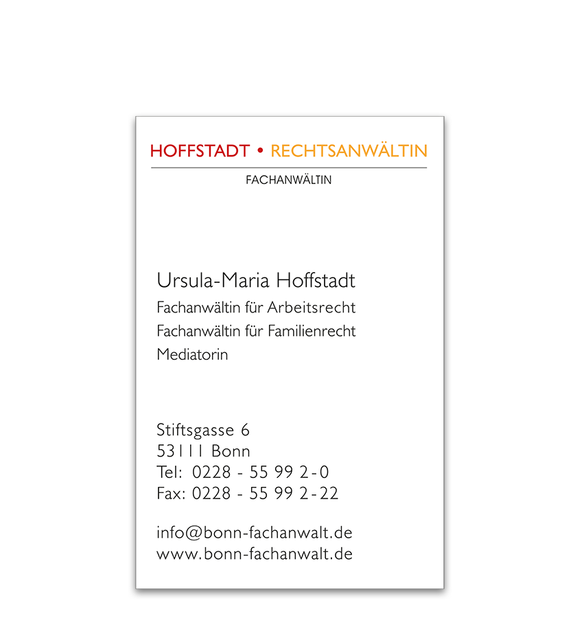 Rechtsanwältin Hoffstadt